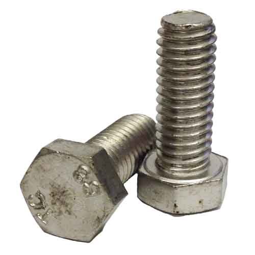 B8FHB381 3/8"-16 X 1" Finished Hex Bolt, Coarse, A193-B8, 304 Stainless