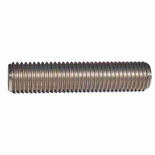 STUDB8M 007C034PL-E 7/16"-14 X 2-1/8" A193-B8M Stud, All Thread, (End to End), 316 Stainless