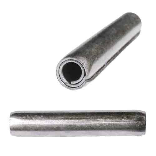 3/16" X 3/4" Coiled Spring Pin, (Spirol), Stainless