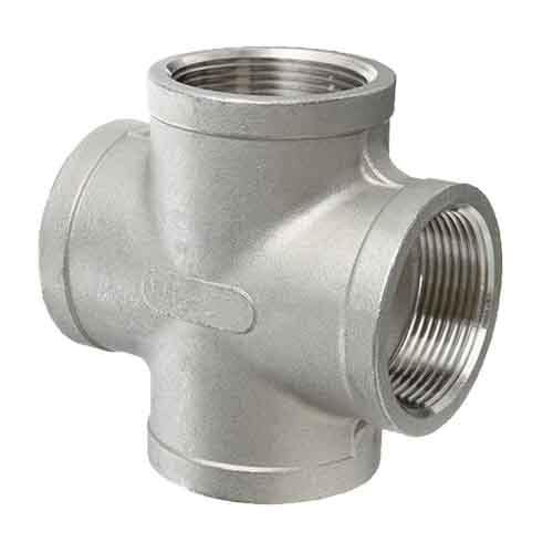 CRS34S 3/4" Cross, 150#, Threaded, T304 Stainless