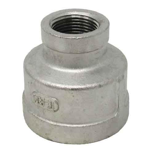 REDCPL2112S 2" X 1-1/2" Reducing Coupling, 150#, Threaded, T304 Stainless