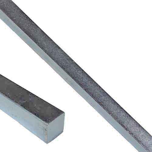 KS178 7/8" X 1 Ft Square Key Stock, Carbon Steel, Zinc