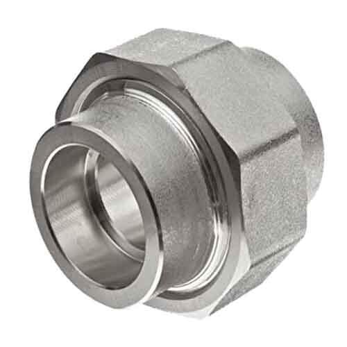 UN2FSW3S304 2" Union, Forged, Socket Weld, Class 3000, T304/304L Stainless