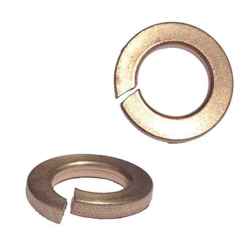 SLW58SB 5/8" Regular Split Lock Washer, Silicon Bronze