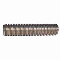 5/8"-11 x 4" All Thread Stud (End to End), Monel