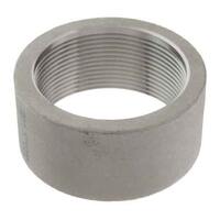 1-1/2" Half Coupling, 150#, Threaded, T304 Stainless