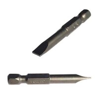 #4 Slotted Insert Bit, 2" Long, 1/4" Hex Power Drive