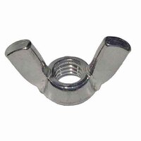 #10-24 Wing Nut, Cold Forged, Coarse, 18-8 Stainless